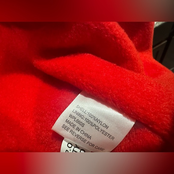 NWT Vintage Men’s NFL Canon Official Camera Red Full Zip Fleece Vest- Size XL - Picture 12 of 12